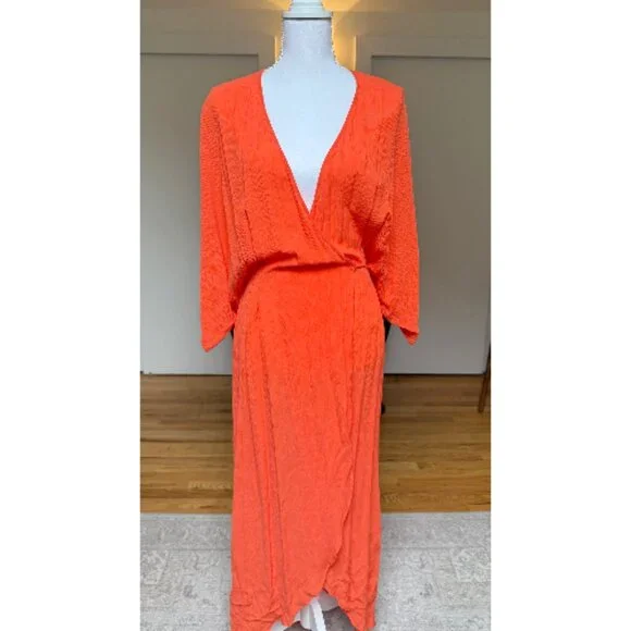 NWT - Maxi Beach Cover-Up – Sherbet Orange from & Other Stories - Picture 2 of 11